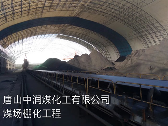 绥化煤化工有限公司煤场棚化工程